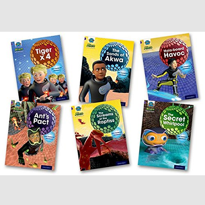 Project X Alien Adventures Purple Book Band Mixed Pack X 6 Oxford Level 8 Oxford Owl For Home