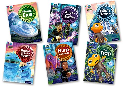 Project X Alien Adventures Turquoise Book Band Mixed Pack Of 6 Oxford Level 7 Oxford Owl For Home