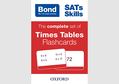 Bond SATs Skills Times Tables Flashcards