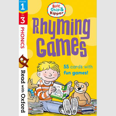 Read with Oxford: Stages 1-3: Biff, Chip and Kipper: Rhyming Games