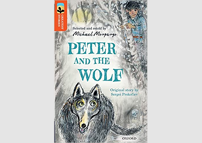 Book cover: Peter and the Wolf