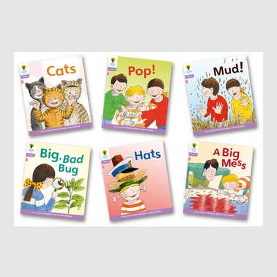 Oxford Reading Tree: Level 1+: Floppy's Phonics Fiction: Pack of 6