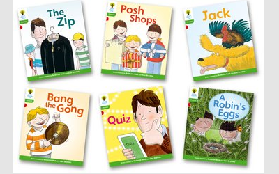 Oxford Reading Tree: Level 2: Floppy’s Phonics Fiction: Pack of 6