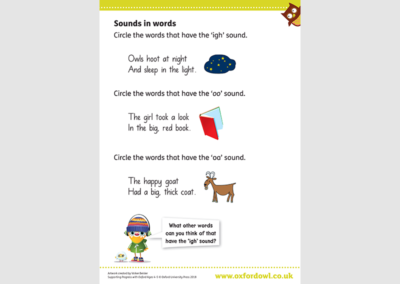 Fun learning activities for 4-5year-olds - Oxford Owl for Home
