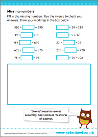 addition and subtraction reasoning and problem solving year 3