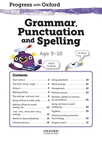 Progress with Oxford:: Grammar, Punctuation and Spelling Age 9-10 ...